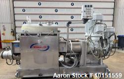 Used Winkworth ZX500-6 Z-Blade Mixer/Extruder | 500L Working | Vacuum Lid | Jacketed | 304 SS | With Tool Temp Units