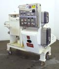 Used AMK Class IV Double Arm Mixtruder, 15 Gallon (60 Liter) Working Capacity, 304 Stainless Steel. Carbon steel jacketed bowl, 19-5/8” left to right x 18-1/8” front to back x approximately 18” deep....