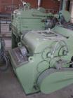 Used AMK mixer/extruder, type VI U160 IIV. Material of construction is 304/321 stainless steel on product contact parts. Jacketed bowl, not rated for vacuum, 52.9 gallon (200 liter) total capacity, 4...