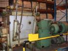 Used AMK Model VIU-630M Line Z-blade Mixer/Extruder, carbon steel jacketed bowl. Capacity 166 gallon (630 liter), 43.3