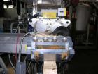 Used: AMK Mixtruder, 5.2 gallon working capacity. 316 stainless steel bowl and screw, 304 stainless steel arms, model VIV-20, 65 liter total capacity, 20 liter working capacity, tangential sigma blad...