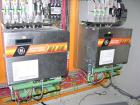 Used: AMK Mixtruder, 5.2 gallon working capacity. 316 stainless steel bowl and screw, 304 stainless steel arms, model VIV-20, 65 liter total capacity, 20 liter working capacity, tangential sigma blad...