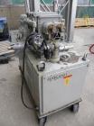 Used AMK Double Arm Mixtruder, approximately 1-1/2 gallon working capacity, 316 stainless steel. Carbon steel jacketed bowl, 7-7/8