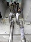 Used AMK Double Arm Mixtruder, approximately 1-1/2 gallon working capacity, 316 stainless steel. Carbon steel jacketed bowl, 7-7/8
