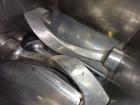 Used AMK Mixtruder, Approximately 30 Gallon Working Capacity, Stainless Steel.