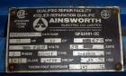 Used AMK Mixtruder, Approximately 30 Gallon Working Capacity, Stainless Steel.