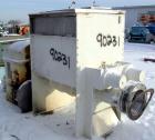 Used Stainless Steel AMK Mixer/Extruder, 150 Gallon Working Capacity
