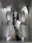 Used Stainless Steel AMK Mixer/Extruder, 150 Gallon Working Capacity