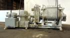 Used Aaron Process 500 Gallon Mixer Extruder, Model MX 500.  Carbon steel construction.  200 Hp main drive.