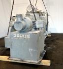 Used Aaron Process 500 Gallon Mixer Extruder, Model MX 500.  Carbon steel construction.  200 Hp main drive.