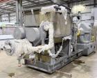 Used - Aaron Process 300 Gallon Sigma Blade Mixer Extruder. 450 Gallon Total Capacity. Carbon Steel Construction. Serial Number 93300150464MX.