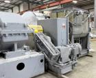 Used - Aaron Process 300 Gallon Sigma Blade Mixer Extruder. 450 Gallon Total Capacity. Carbon Steel Construction. Serial Number 93300150464MX.
