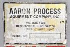 Used - Aaron Process 300 Gallon Sigma Blade Mixer Extruder. 450 Gallon Total Capacity. Carbon Steel Construction. Serial Number 93300150464MX.