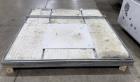 Used - Aaron Process 300 Gallon Sigma Blade Mixer Extruder. 450 Gallon Total Capacity. Carbon Steel Construction. Serial Number 93300150464MX.