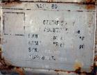 Used F. Aoustin Mixer Extruder, Model MXE 2500, 660 Gallon