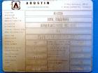 Used Aoustin Mixer Extruder, Model MXE 4000, 4000 Liter (1056 Gallon) Working C