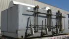 USED: Baker Perkins/Guittard Mixer/Extruder. 300 gallon working capacity, 600 total, type MHE160SL, 304 stainless steel. 304 stainless steel jacketed bowl 54-3/4