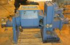 Used IKA Maschinenbau Double Arm Mixer/Extruder, 9.2 Gallon Working Capacity (13 total), Type HKD 50-VHVX, 316 Stainless Steel. Carbon steel jacketed bowl opening 15-3/8