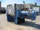 Used Jaygo mixer/extruder, 400 gallon working capacity, model MXE 1600L. Total capacity 575 gallons, 400 gallon working capacity. Bowl dimensions: 59