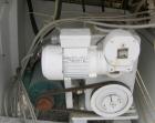 Used Baker Perkins/Guittard lab size mixer extruder, model LEX8.  Approximately 1.33 gallon working capacity, 2.125 total, 304 stainless steel.  Jacketed bowl, 8 3/4