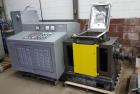 Used- 15 Gallon Jacketed, Vacuum, Sigma Blade Mixer/ Extruder. S/S Groupe Lautrette (RPA Process) Model MBD-90/60 Jacketed, ...