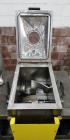 Used 15 Gallon Jacketed, Vacuum, Sigma Blade Mixer/ Extruder. S/S Groupe Lautrette (RPA Process) Model MBD-90/60 Jacketed, vacuum, heavy duty sigma blade mixer/ extruder. Stainless steel construction...