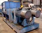 Used Winkworth Machinery Mixer Extruder, Model 63ZL/EMX, Approximate 2500 Liter (660 Gallon) Working Capacity, 3800 Liter (1000 Gallon) Total, 304 Stainless Steel Product Contact Areas. Carbon steel ...