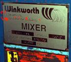 Used Winkworth Machinery Mixer Extruder, Model 63ZL/EMX, Approximate 2500 Liter (660 Gallon) Working Capacity, 3800 Liter (1000 Gallon) Total, 304 Stainless Steel Product Contact Areas. Carbon steel ...