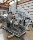 Used Winkworth ZX500-6 Z-Blade Mixer/Extruder | 500L Working | Vacuum Lid | Jacketed | 304 SS | With Tool Temp Units