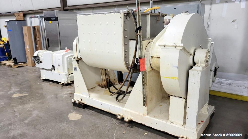 Used J. H. Day 150 Gallon Double Arm/Sigma Blade Mixer
