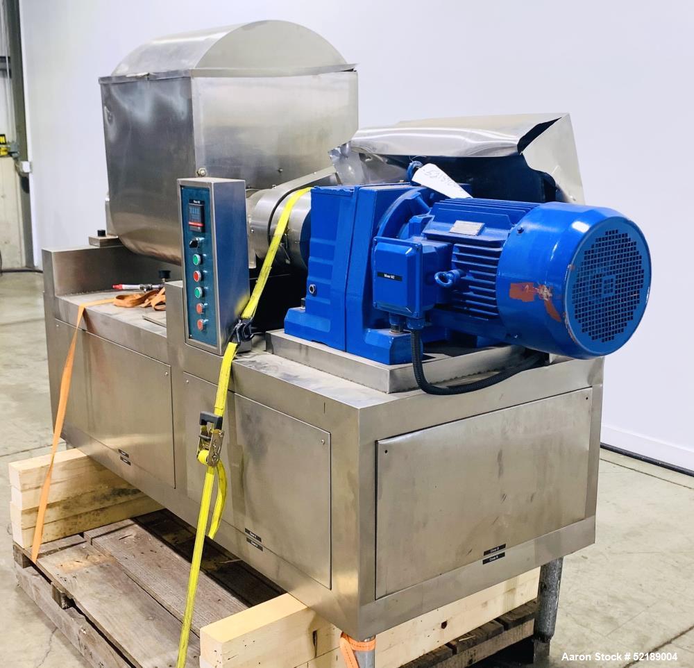 20-Gallon Heated Sigma Mixer – Stainless Steel, Hydraulic Tilt, Recirculating Pump