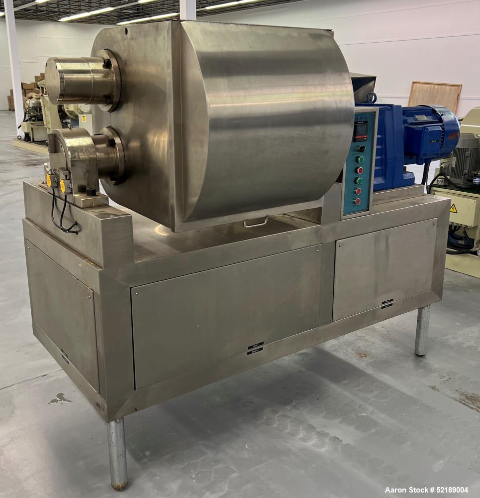 20-Gallon Heated Sigma Mixer – Stainless Steel, Hydraulic Tilt, Recirculating Pump