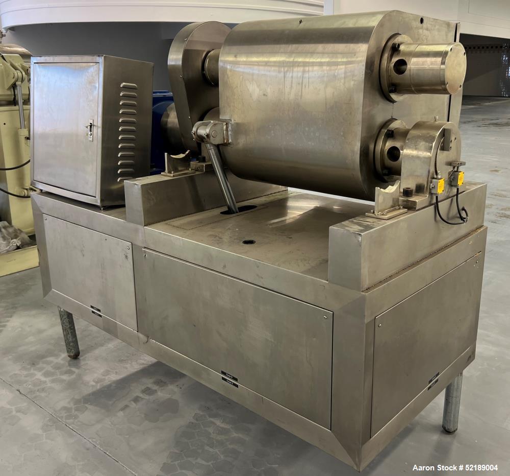 20-Gallon Heated Sigma Mixer – Stainless Steel, Hydraulic Tilt, Recirculating Pump