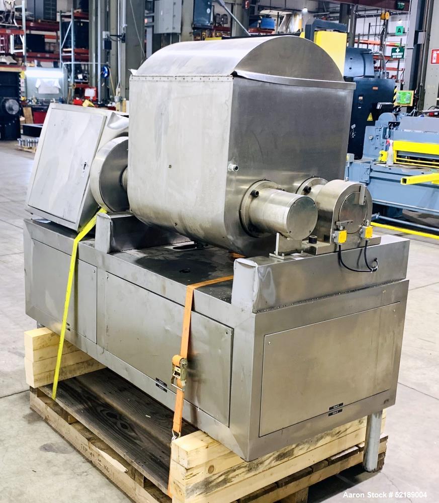 20-Gallon Heated Sigma Mixer – Stainless Steel, Hydraulic Tilt, Recirculating Pump