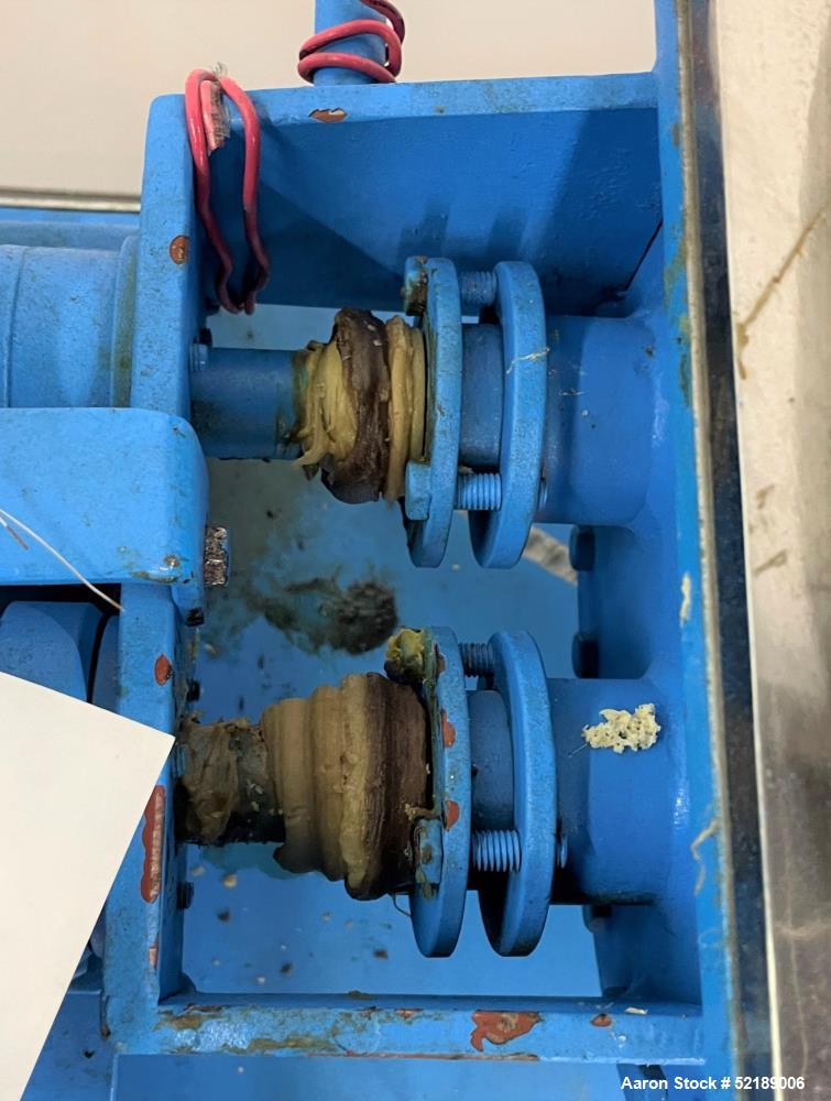 Used Double Arm Sigma Mixer,  Stainless Steel. Approximate 0.75 gallon working 