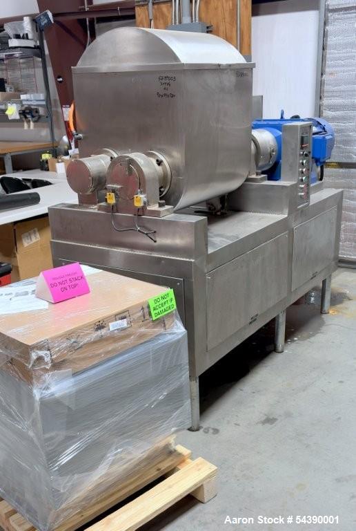 Used Double Arm Stainless Steel Sigma Mixer – 20 Gallon Jacketed Dough & Paste Mixer with Hydraulic Tilt