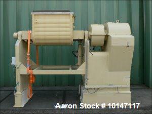 Used- Stainless Steel AMK II-U Z-Blade Mixer, Maximum working capacity 166.5 gallons (630 liters