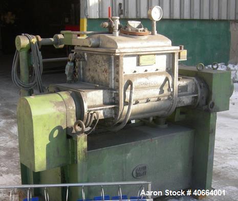 Used- Carbon Steel AMK Double Arm Mixer, Type VII.