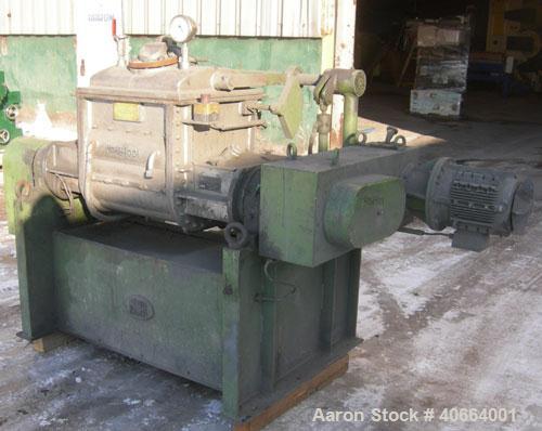 Used Carbon Steel AMK Double Arm Mixer, Type VII.