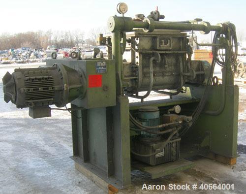 Used Carbon Steel AMK Double Arm Mixer, Type VII.