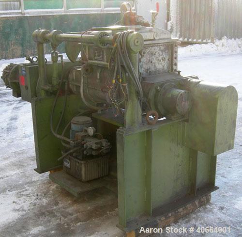 Used- Carbon Steel AMK Double Arm Mixer, Type VII.