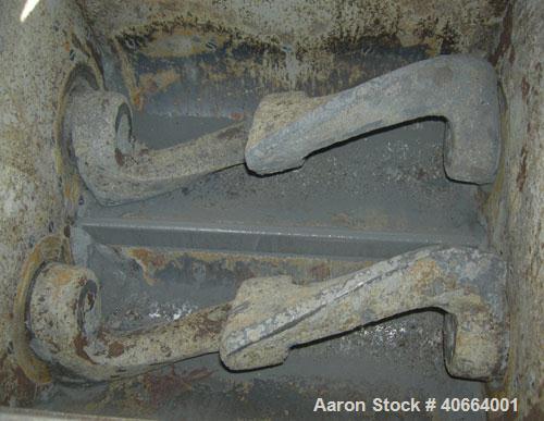 Used Carbon Steel AMK Double Arm Mixer, Type VII.