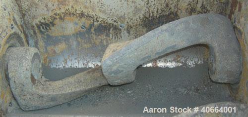 Used Carbon Steel AMK Double Arm Mixer, Type VII.