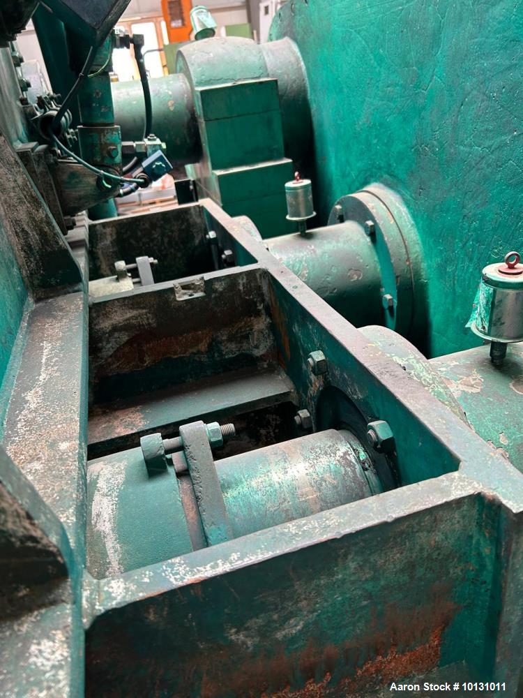 Used AMK Double Arm Mixer VIU Strength Class IV – 1500L Capacity, 316SS, 135HP, Tilt Discharge, Built 2005