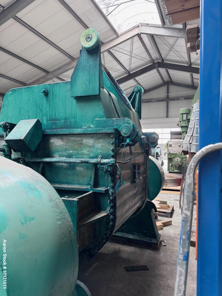 Used AMK Double Arm Mixer VIU Strength Class IV – 1500L Capacity, 316SS, 135HP, Tilt Discharge, Built 2005