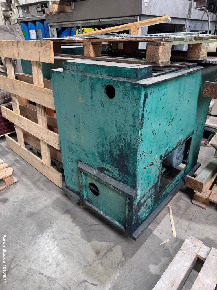 Used AMK Double Arm Mixer VIU Strength Class IV – 1500L Capacity, 316SS, 135HP, Tilt Discharge, Built 2005