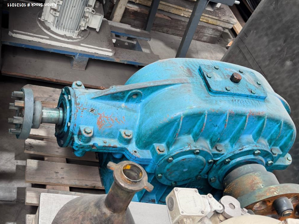 Used AMK Double Arm Mixer VIU Strength Class IV – 1500L Capacity, 316SS, 135HP, Tilt Discharge, Built 2005