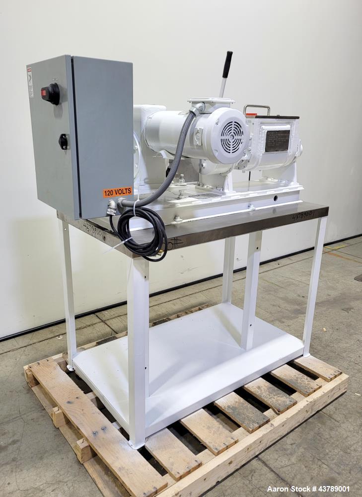 Used- Aaron Process Machinery Lab Size Double Arm Mixer