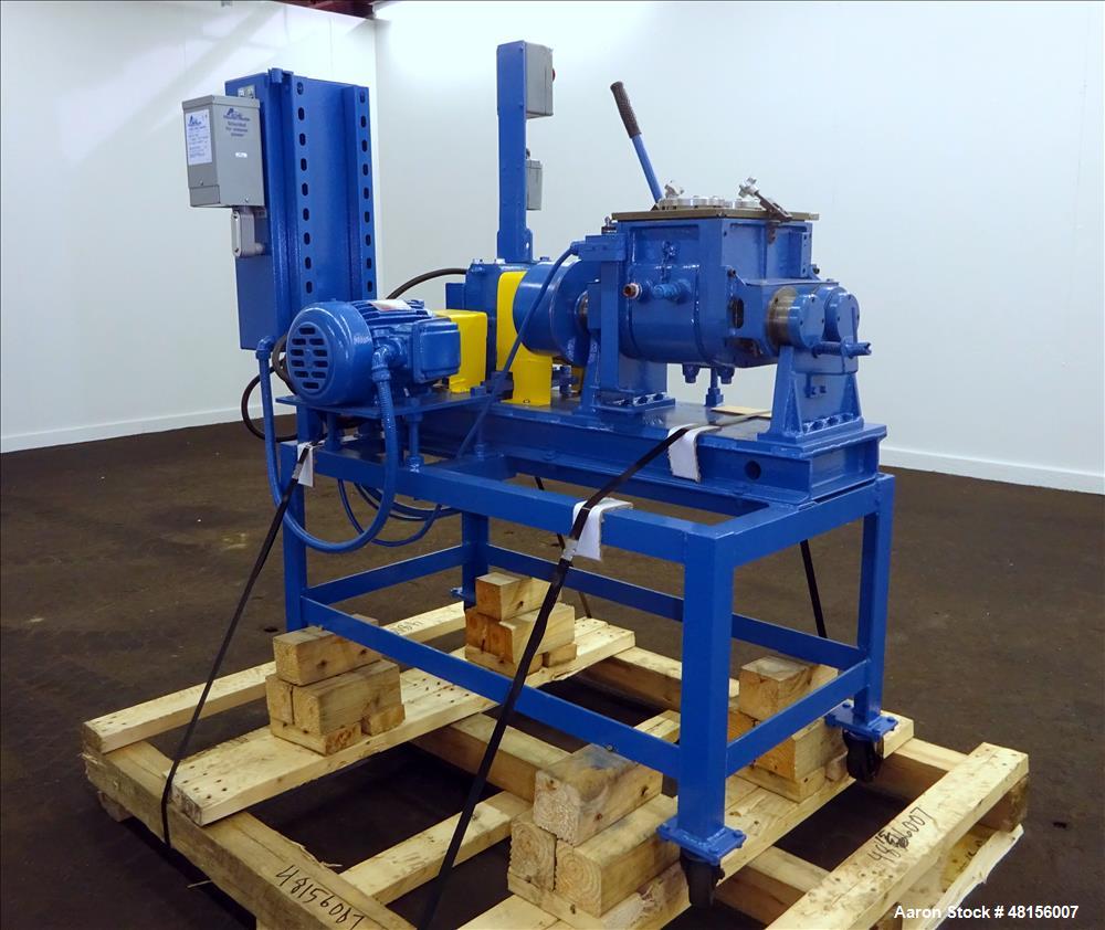 Used Aaron Process Company Double Arm Lab Mixer, 1 Gallon Working Capacity