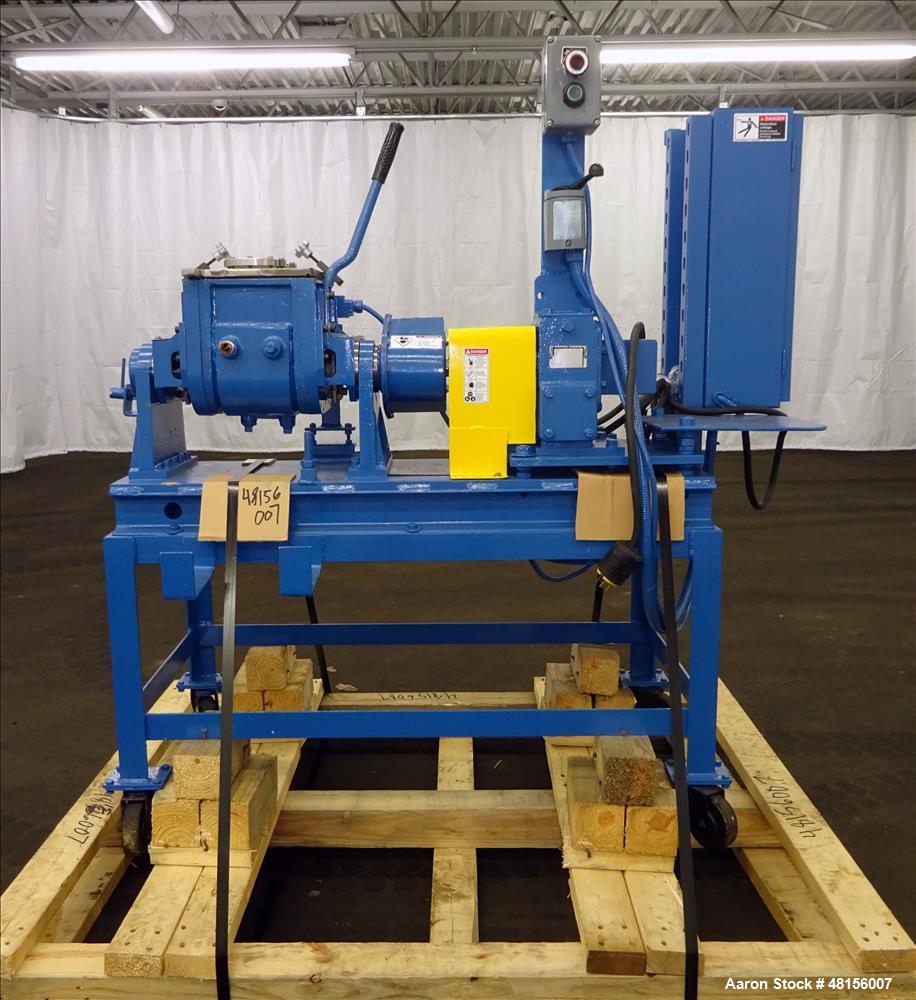 Used Aaron Process Company Double Arm Lab Mixer, 1 Gallon Working Capacity